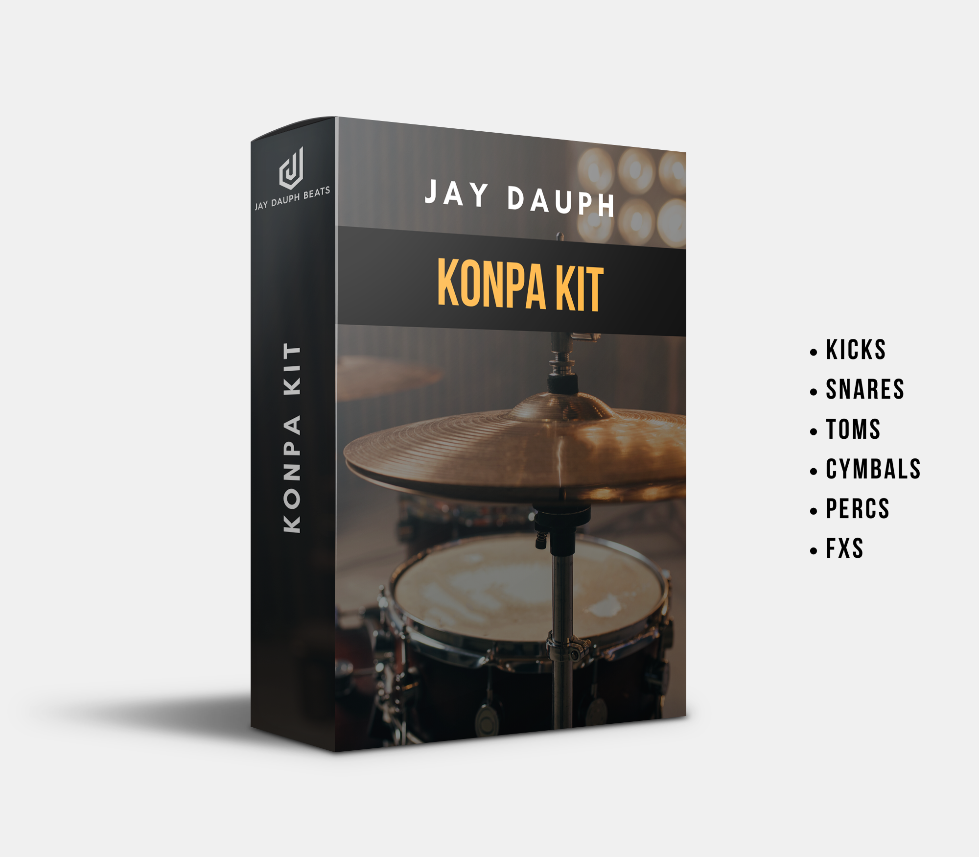 Jay Dauph - Konpa Drum Kit Vol. 2 (One-Shots) - JayDauph